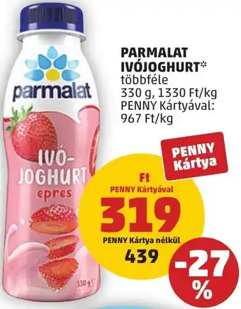 PENNY Parmalat Ivójoghurt ajánlat