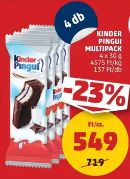 PENNY Kinder Pingui multipack ajánlat