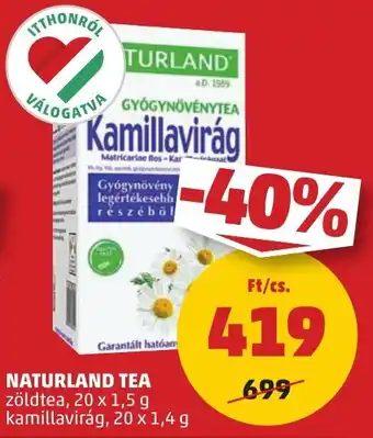 PENNY Naturland tea ajánlat