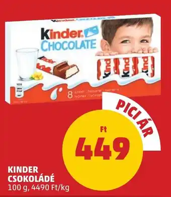 PENNY Kinder csokoládé ajánlat