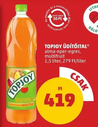 PENNY Topjoy üdítőital ajánlat