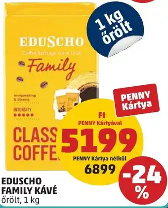 PENNY Eduscho Family kávé ajánlat