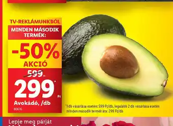 Lidl Avokád ajánlat