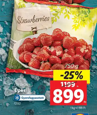 Lidl Fresh One Eper ajánlat