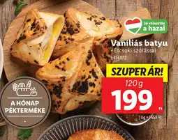 Lidl Vaníliás batyu ajánlat