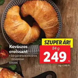 Lidl Kovászos croissant ajánlat
