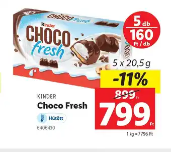 Lidl Kinder Choco Fresh ajánlat