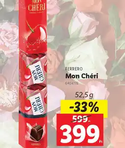 Lidl Ferrero Mon Chéri ajánlat