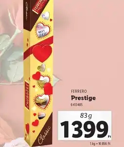 Lidl Ferrero Prestige ajánlat