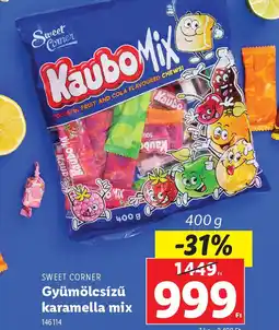 Lidl Sweet Corner KauboMix Gyümölcsízű Karamella Mix ajánlat