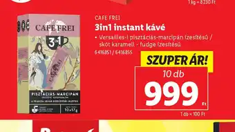 Lidl Cafe Frei 3in1 instant kávé ajánlat