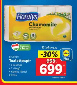 Lidl Florális Toalettpapír ajánlat