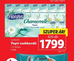 Lidl Floralys Papír Zsebkendő ajánlat