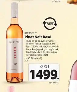 Lidl Haraszthy Pinot Noir Rosé ajánlat