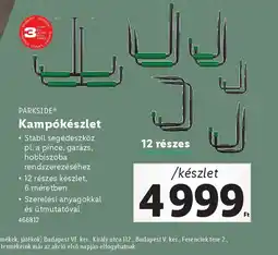 Lidl Parkside Kamp készlet ajánlat