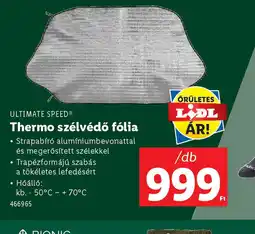 Lidl Ultimate Speed Thermo szélvédő flia ajánlat