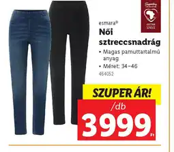 Lidl esmara Női sztreccs nadrág ajánlat