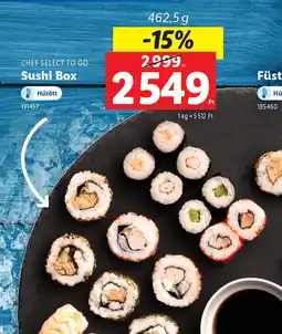 Lidl Crisp Select To Go Sushi Box ajánlat