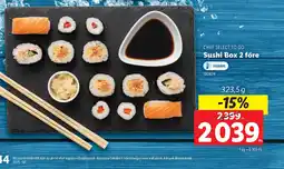 Lidl Chef Select To-Go Sushi Box 2 főre ajánlat