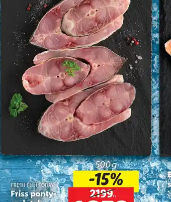 Lidl Friss ponty szeletek ajánlat