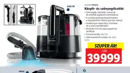 Cleanmaxx Kárpit- és szőnyegtisztít