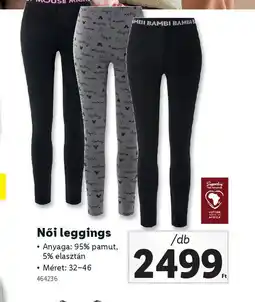 Lidl Női leggings ajánlat