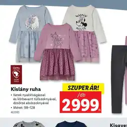 Lidl Kislány ruha ajánlat