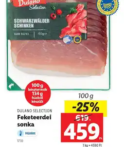 Lidl Dulano Selection Feketeerdei Sonka ajánlat
