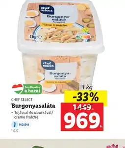 Lidl Chef Select Burgonyasaláta ajánlat