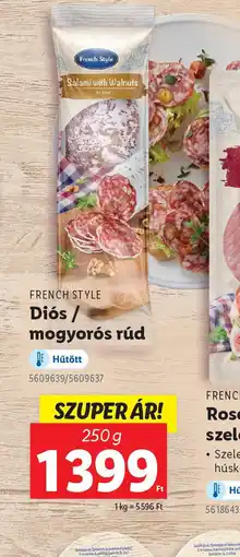 Lidl French Style Dis / Mogyors Rúd ajánlat