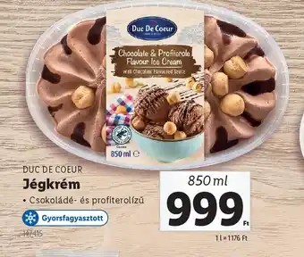 Lidl Duc De Coeur Jégkrém ajánlat