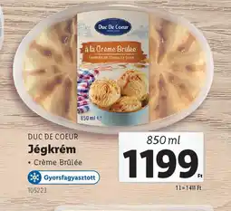 Lidl Duc de Coeur Jégkrém ajánlat