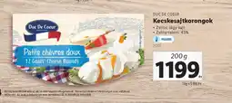 Lidl Duc De Coeur Kecskesajtkorongok ajánlat