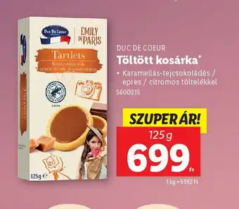 Lidl Duc de Coeur Tölött Kosárka ajánlat