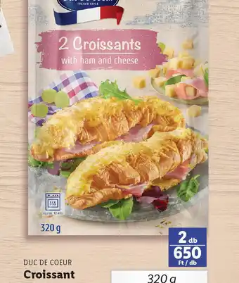 Lidl Duc de Coeur Croissant ajánlat