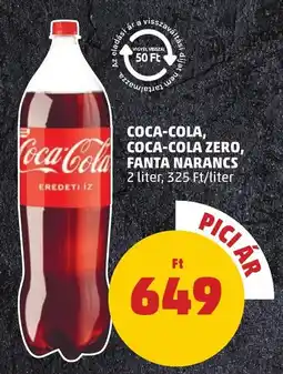 PENNY Coca-Cola, Coca-Cola Zero, Fanta narancs ajánlat