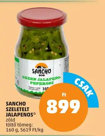 PENNY Sancho szeletelt jalapenos ajánlat