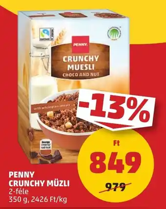 PENNY Penny Crunchy müzli ajánlat