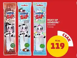 PENNY Milky SiP szívószál ajánlat