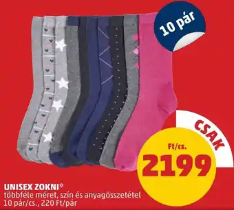 PENNY Unisex zokni ajánlat