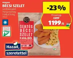 ALDI Primana Bécsi szelet ajánlat