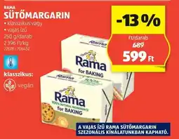 ALDI Rama sütőmargarin ajánlat