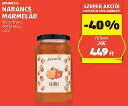 ALDI Grandessa Narancs marmelád ajánlat