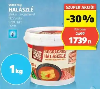 ALDI Snack Time Halászlé ajánlat