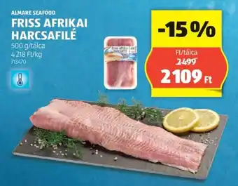 ALDI Almare Seafood Friss afrikai harcsafilé ajánlat