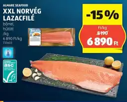 ALDI Almare Seafood XXL norvég lazacfilé ajánlat