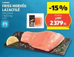 ALDI Gourmet friss norvég lazacfilé ajánlat