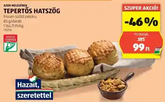 ALDI Azon Melegében tepertős hatszög ajánlat