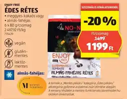 ALDI Enjoy Free édes rétes ajánlat