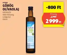 ALDI Lyttos görög olívaolaj ajánlat